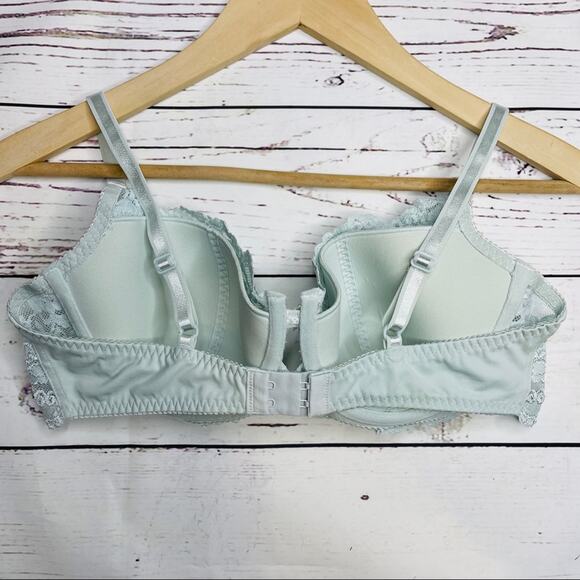 Rene Rofe pastel green lace bra 38B - Picture 7 of 14